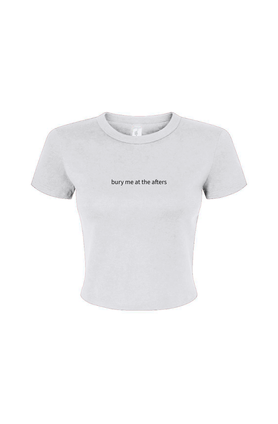 bury me at the afters - cute rave edm babydoll tee