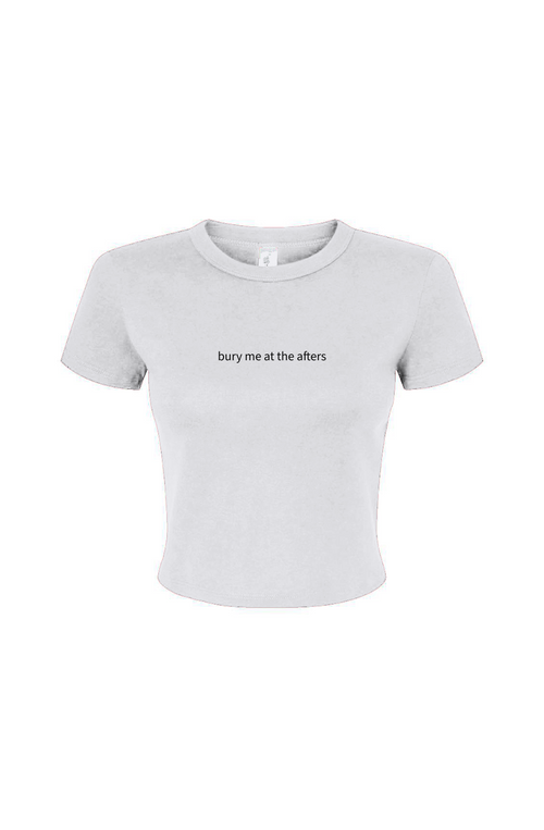 bury me at the afters - cute rave edm babydoll tee